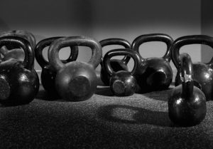kettlebells